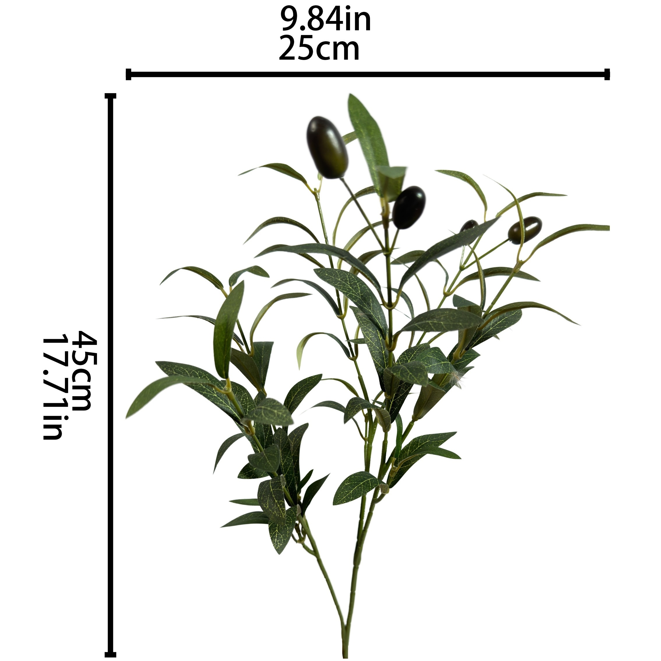 Ramas De Olivo Artificial Con Frutas - Temu