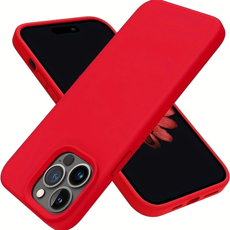 iPhone 13 Pro Max Case Liquid Silicone Soft Protective Phone Cover