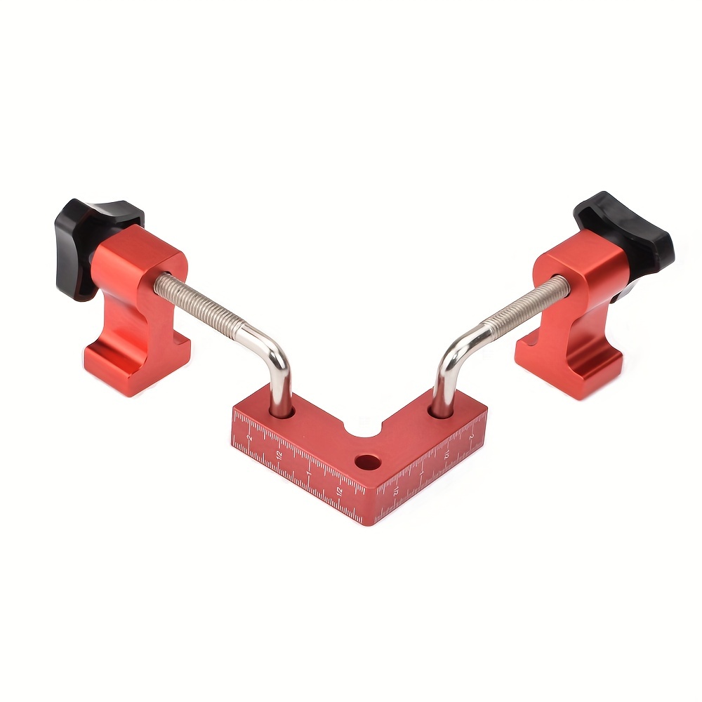 90 Degree Positioning Squares,Right Angle Clamps Aluminum Alloy Woodworking  Carpenter,Corner Clamping Square Tool for Picture Frame Box Cabinets