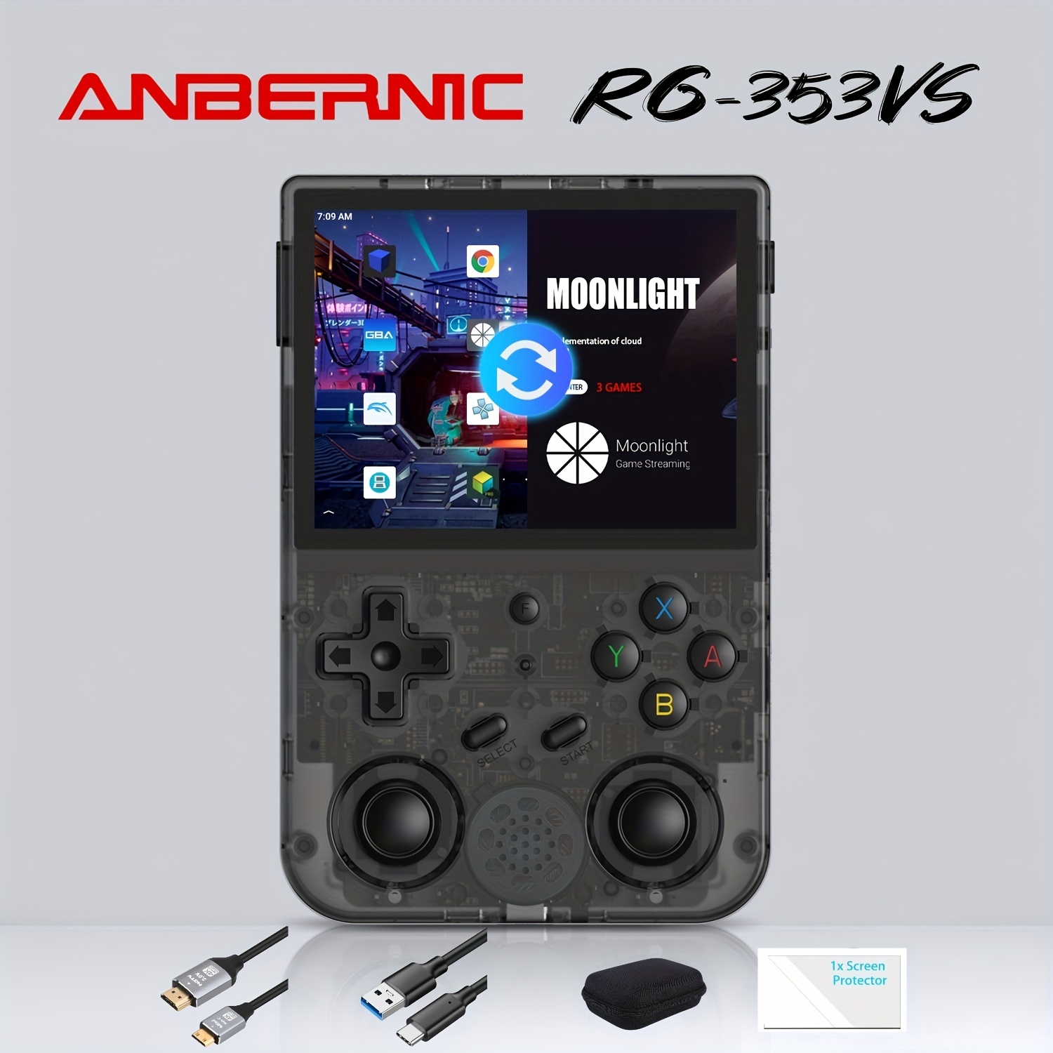 Value Package]anbernic Rg353vs Handheld Game Console Linux System