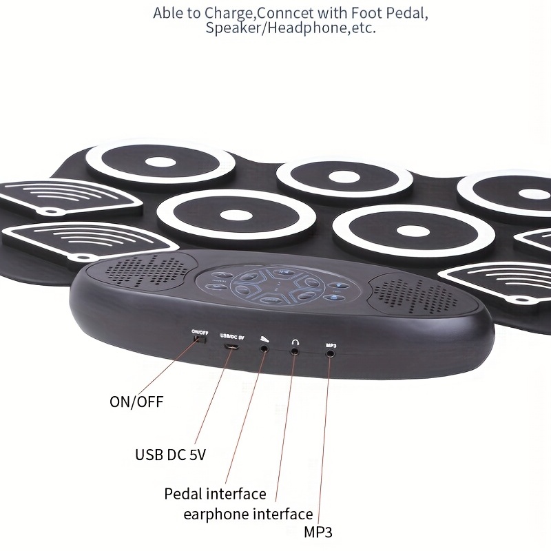 Portable Multifuncional 9 Almohadillas Silicona Estéreo - Temu