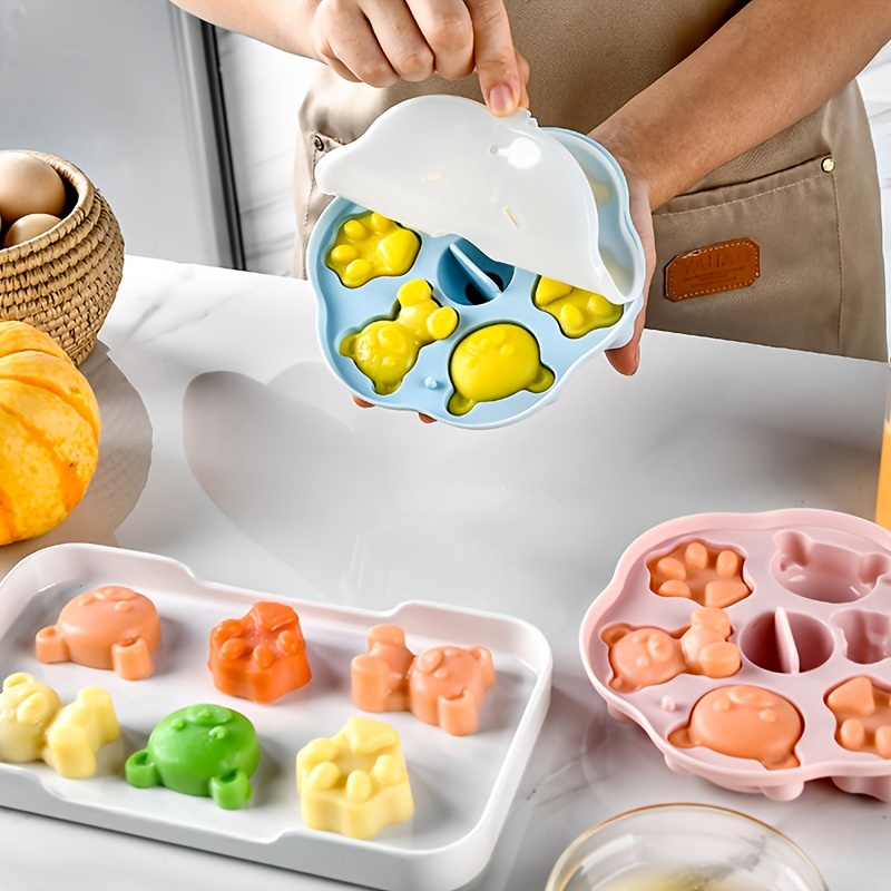 Homemade Ice Cream Mold Cute Ice Tray Household Popsicle Ice Cream Mold -  Temu