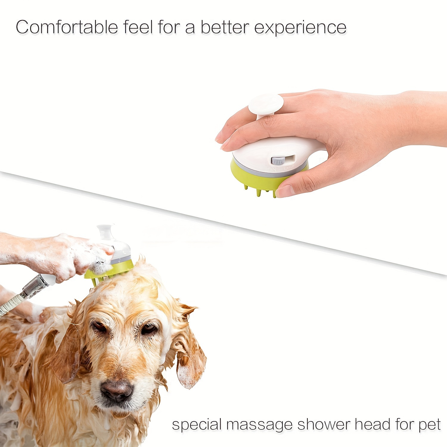 Pet Combing Shower Sprayer Pet Shower Nozzle Pets Shower Bath