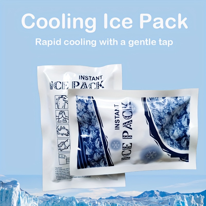 Instant Ice Pack Disposable Cold Packs Cold Therapy Compress - Temu Canada