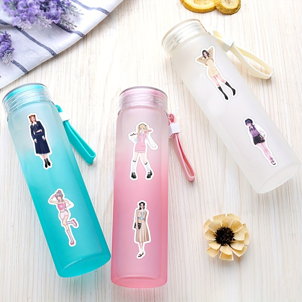 Trendy Kpop Stickers For Water Bottle Phone Laptop - Temu