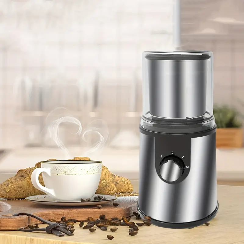 Electric Coffee And Spice Grinder 12 Cup Easy To Use, One Touch