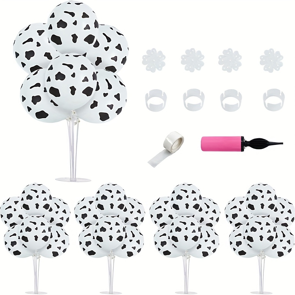 Black and White Party Decorations Kit, 32 pcs