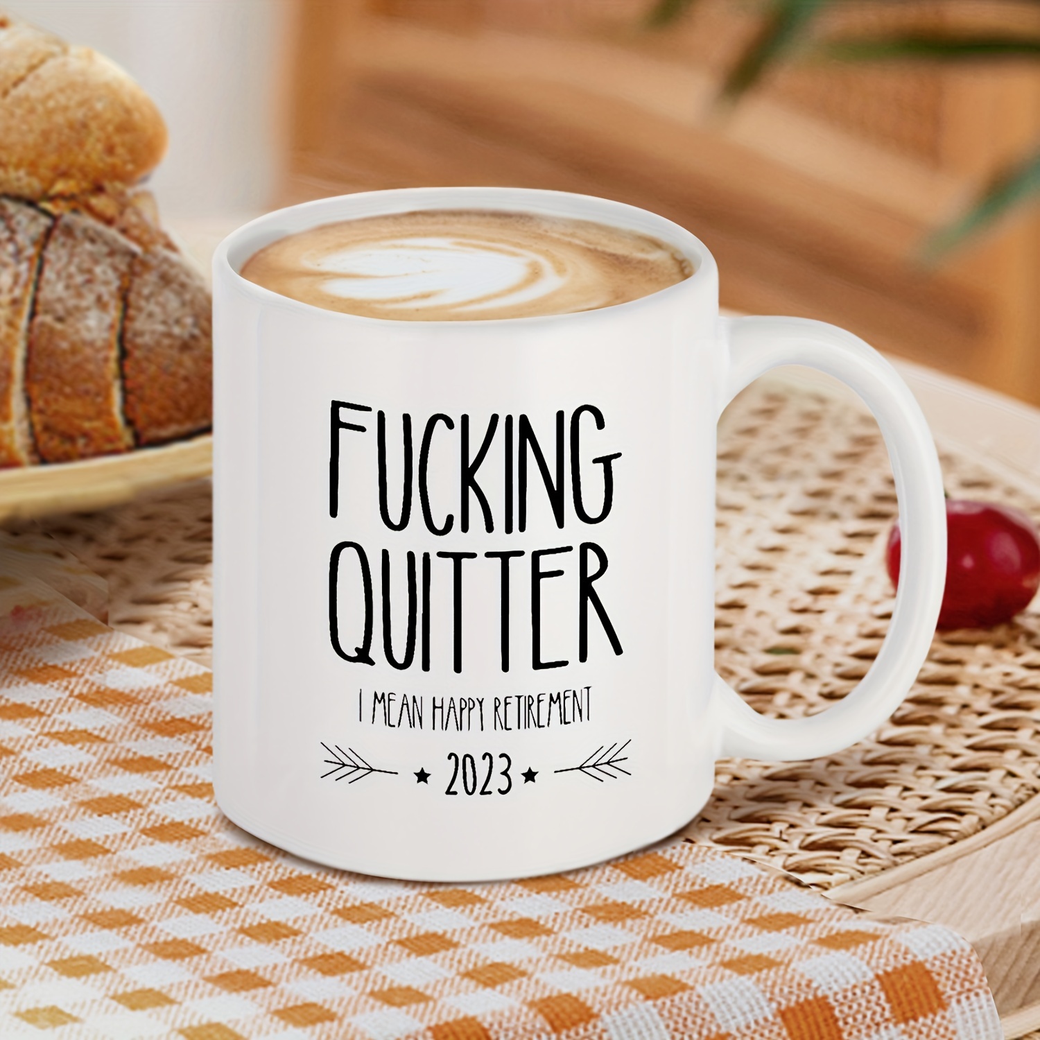 1pc Funny Retirement Gifts For Men Women-Quitter I Mean Happy Retirement  Coffee Mugs 2023, Unique Retired Mugs Gift Ideas For Coworkers Office &  Famil