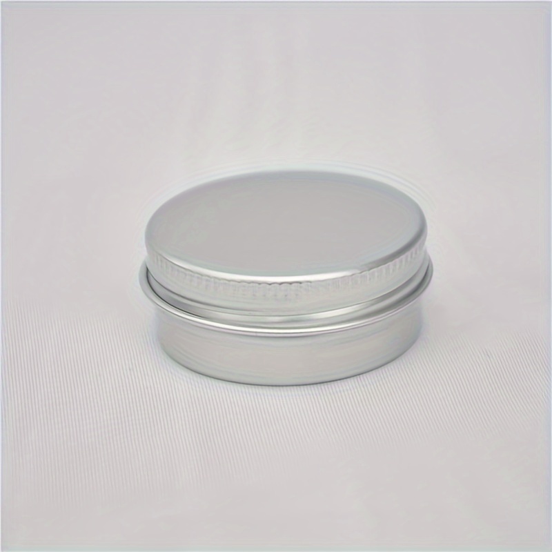 10pcs Aluminum Tin Jars Cosmetic Sample Metal Tins Empty Container