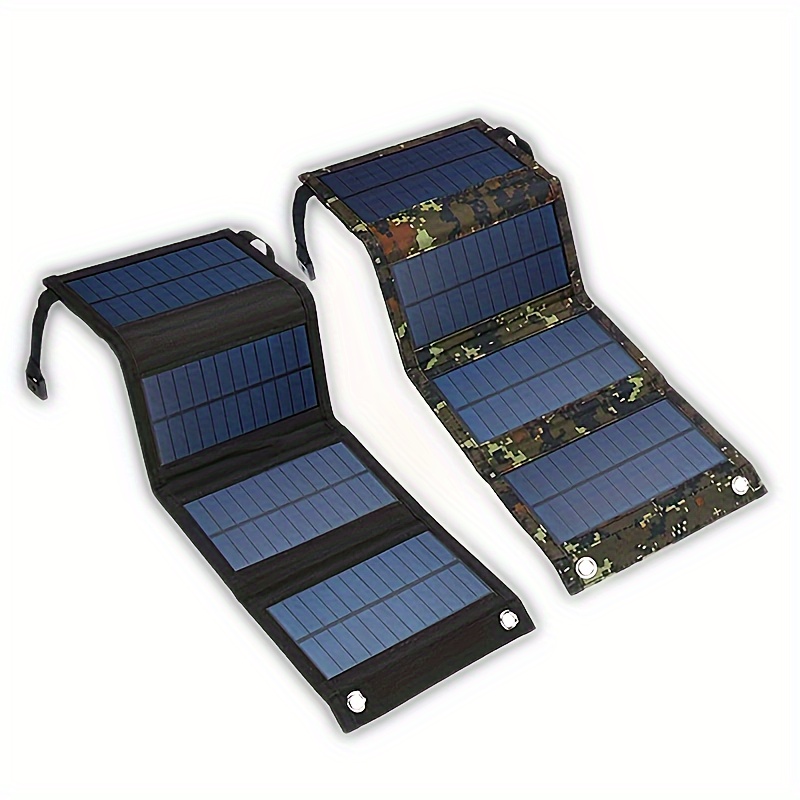 Panel Solar Portátil Flexible Soporte Ajustable Suministros - Temu