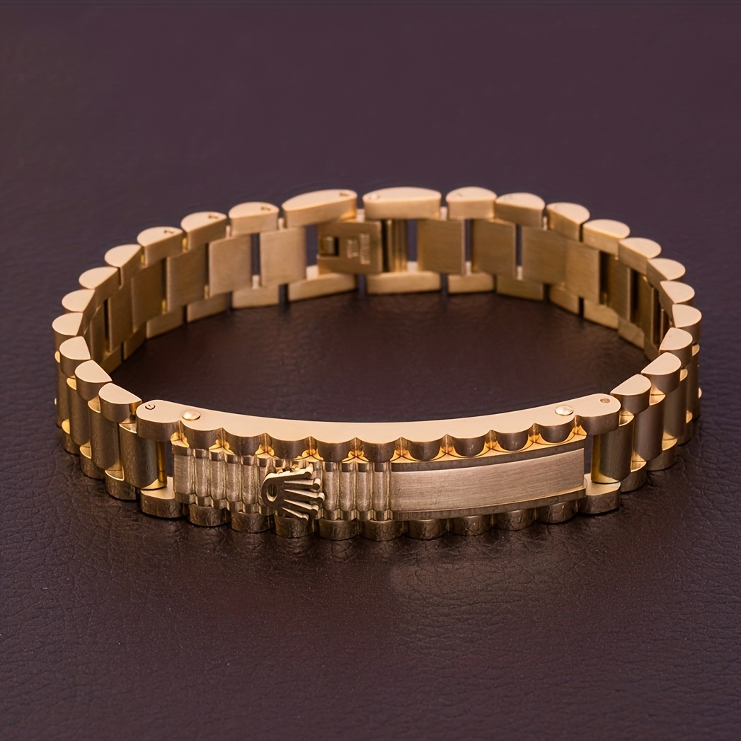 Gold Plated Fashion Bracelet Bracelet for Him Gift for Him 