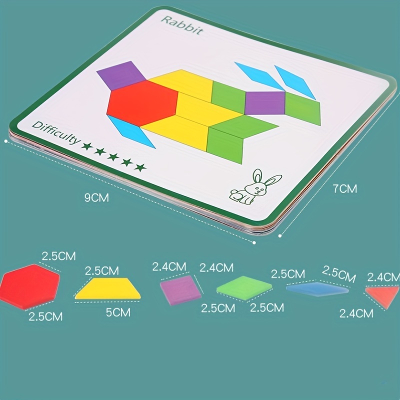 Large Squares for Pattern Block Set