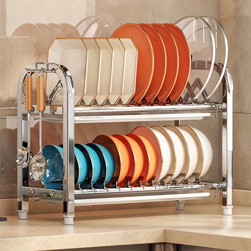 Dish Drying Rack Dish Racks Kitchen Counter Dish Drainer - Temu