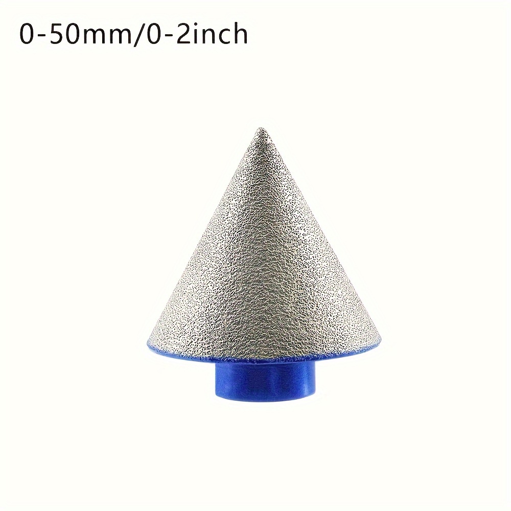 M14 Dry/wet Use Diamond Beveling Chamfer Cone Milling Bit For Stone Ceramic Tile Vitrified Tile Marble Granite Enlarging Hole Milling Grinding Trimming Tool