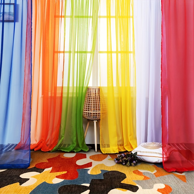 Curtain Rainbow Temu