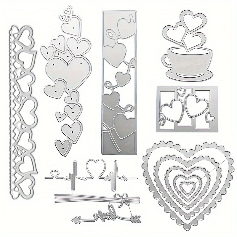 CLEARANCE, Key, Silicone Stamp, Heart, Love, Butterfly, Valentine, Card  Making ,papercraft, Scrapbook ,journal, Mixed Media, Craft Supplies 
