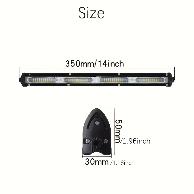 Willpower 12/15/20/23'' inch Offroad 5D Led Work Light Bar with DT