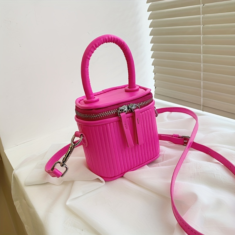 Mini roze gewatteerde crossbody tas kawaii schattige Temu Belgium