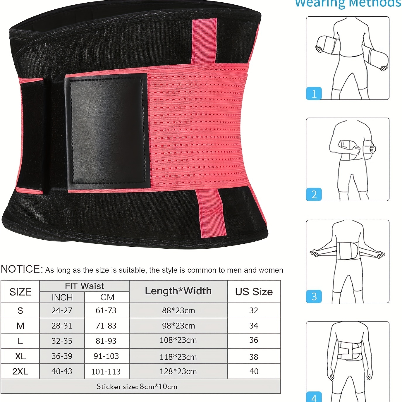 Lumbar Back Brace Support Belt Waist Trainer Cincher Sweat Belt Postpartum  Recovery Body Shaper for Lower Back Pain Women Men - AliExpress