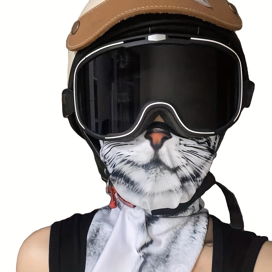 1pc Unisex 3d Animal Mask Sun Protection Headgear For Outdoor Cycling  Fishing Sports, Check Out Today's Deals Now