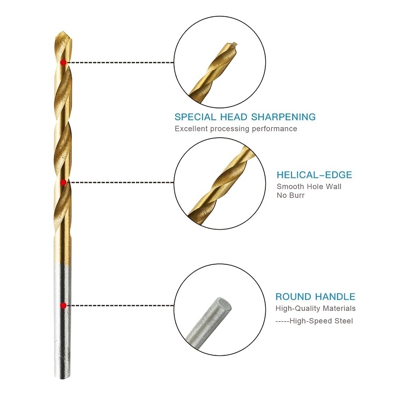 57 Pièces mini perceuse de précision pin foret fraise mini foret modelisme  foret bois precision pin vise Outils perceuse à main Foret Fraise Twist  0.3-3mm, PCB de 0.1mm-1mm : : Bricolage