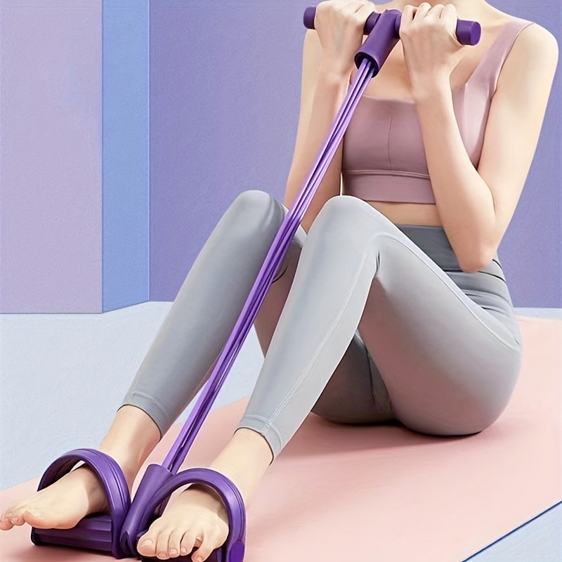 Yoga 4 tube Sit ups Pedal Puller Fitness Exercise Equipment - Temu Australia