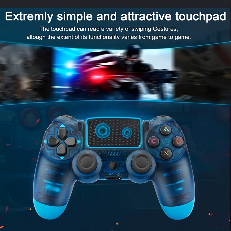 I am using a PS5 controller and the swiping function on the