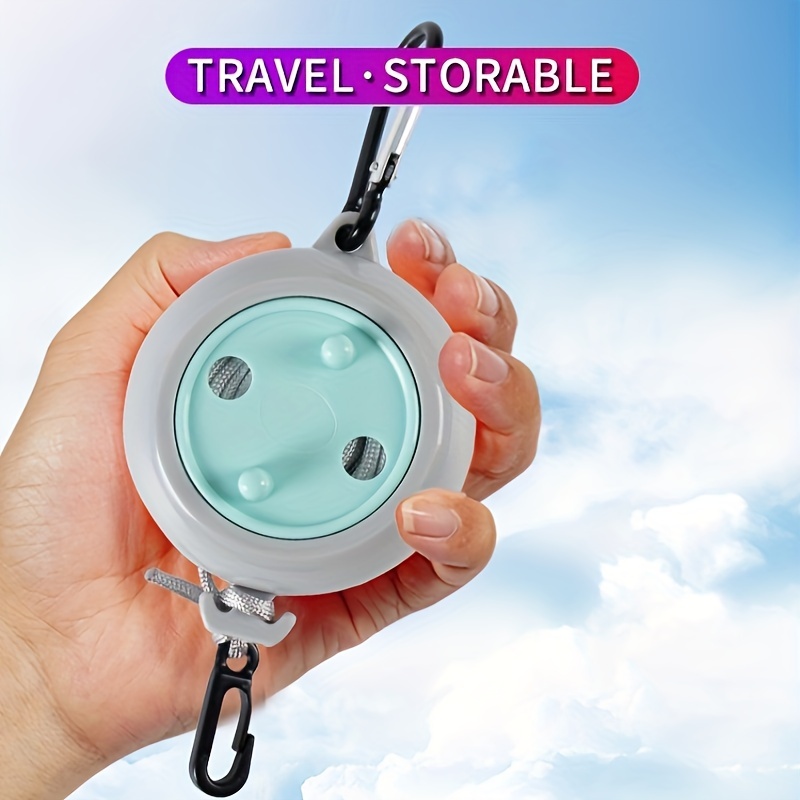 Portable Travel Clothesline Cord Adjustable Camping Clothes - Temu United  Kingdom
