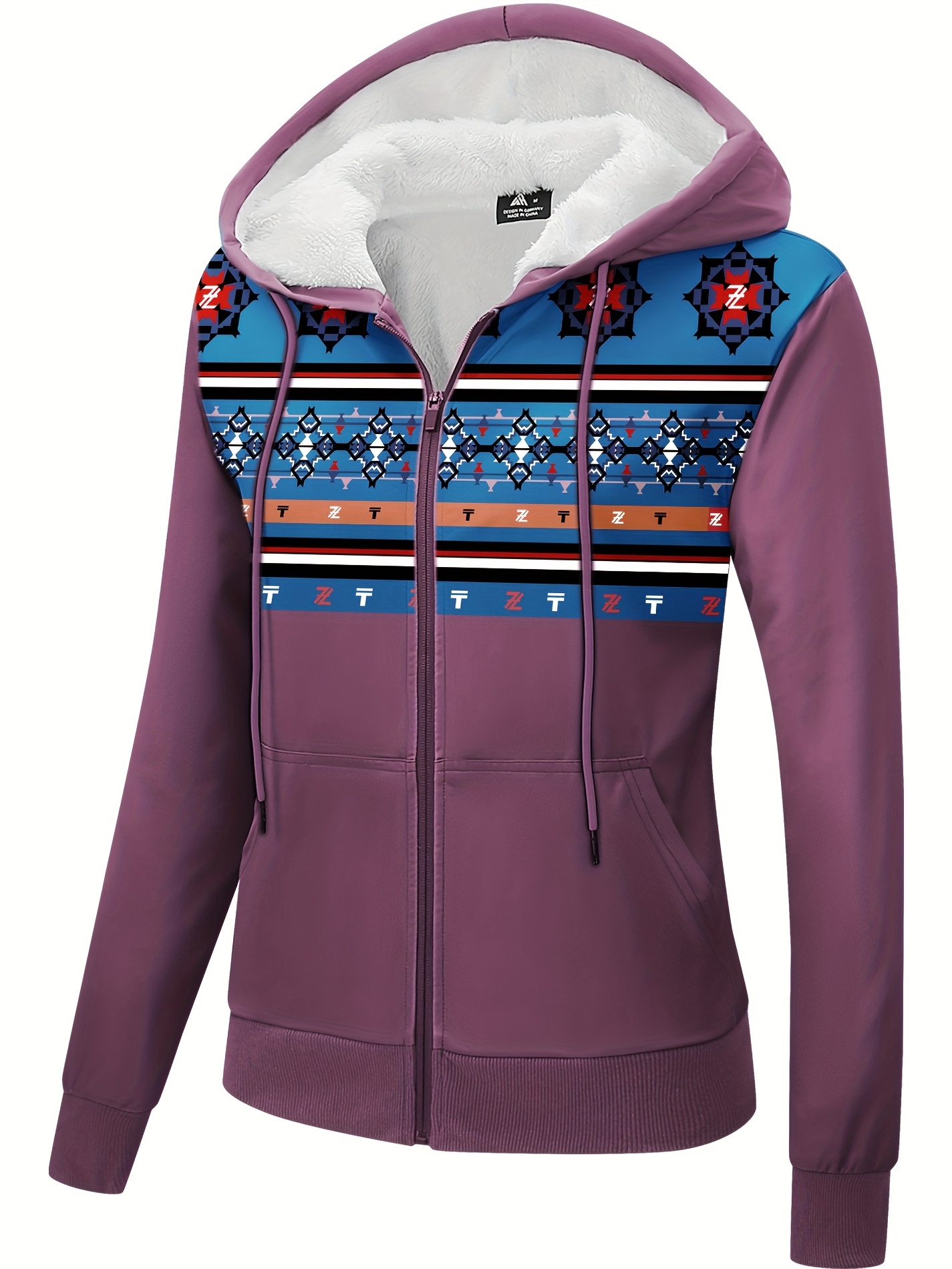 Ladies hooded sweatshirt outlet jacket