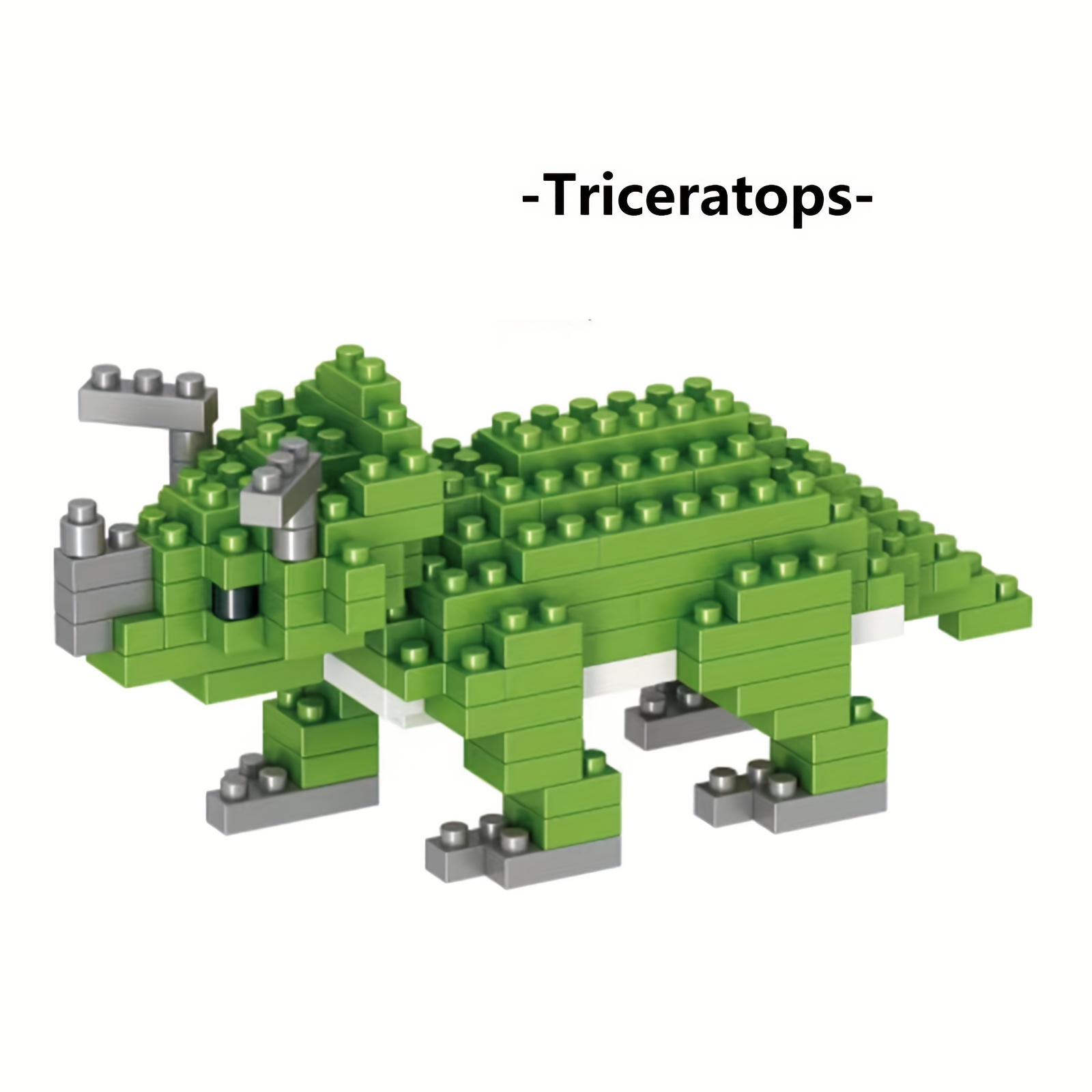 Jouet d’assemblage de dinosaure avec lanceur de flèches 3 Pack De blocs de  construction de dinosaures et boîte de rangement Bons cadeaux pour les