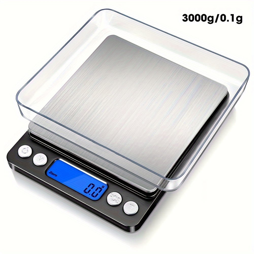 Digital Kitchen Scale 3000g / 0.1g ; Mini Pocket Jewelry Scale