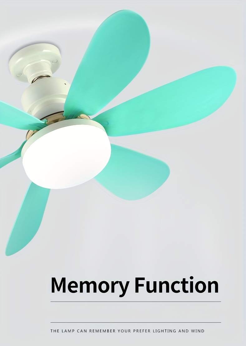 Socket Fan Ceiling Fans Lights Indoor Fan Remote (5 Temu