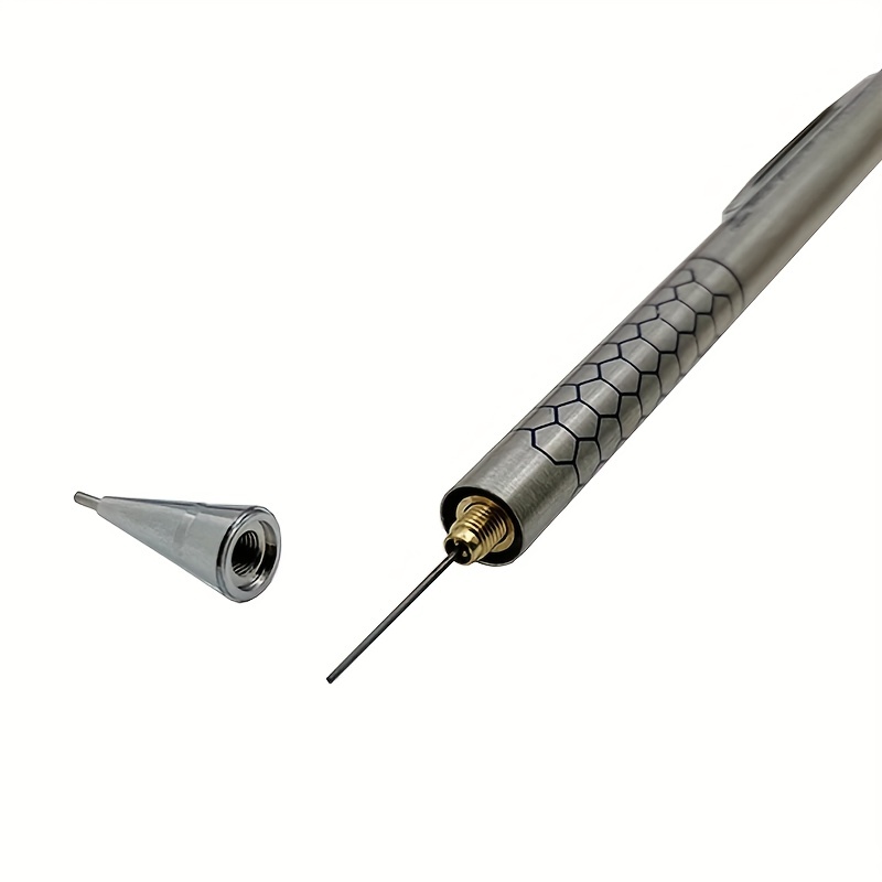 Metal Mechanical Pencils in Titanium and Steel