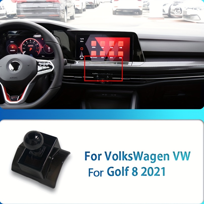 Car Mobile Phone Bracket GPS Stand Call Phone Holder for Volkswagen VW Golf  8 MK8 Accessories 2020 2021 2022 2023