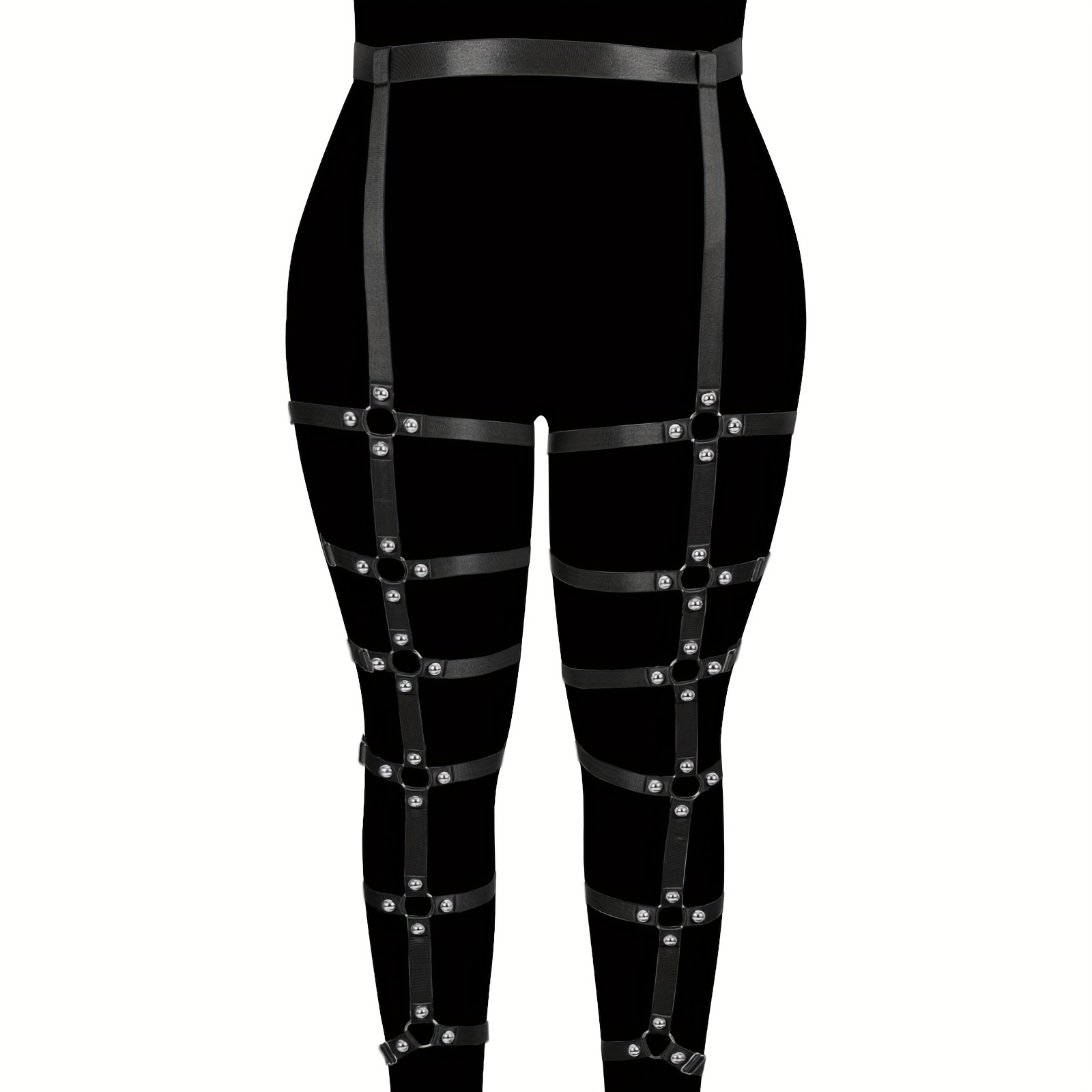 women body harness suspenders socks stockings goth underwear - Temu Canada