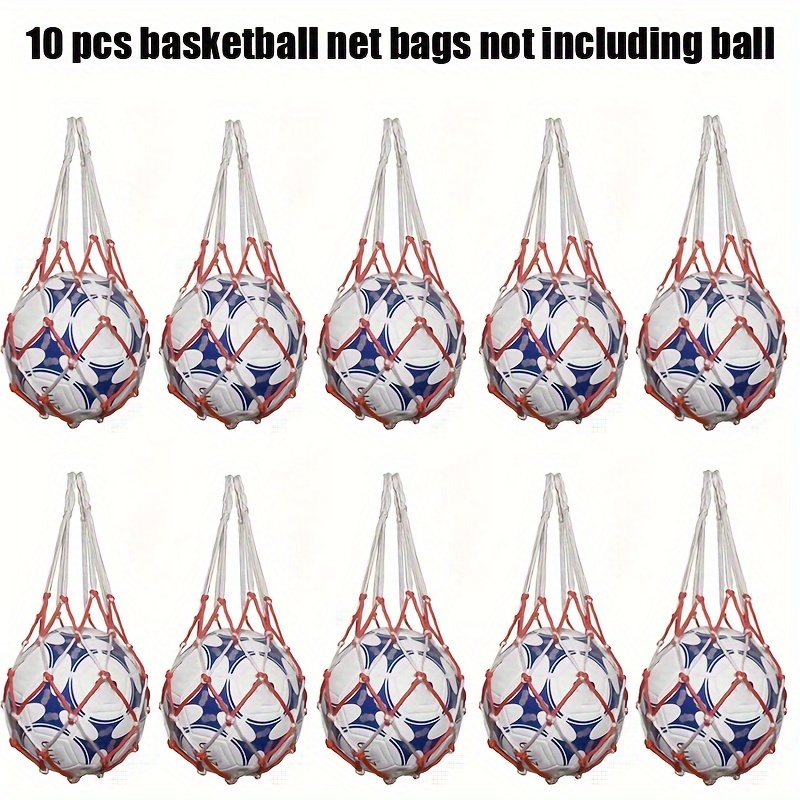 Braided Basketball Net Bag Football Basketball Volleyball - Temu