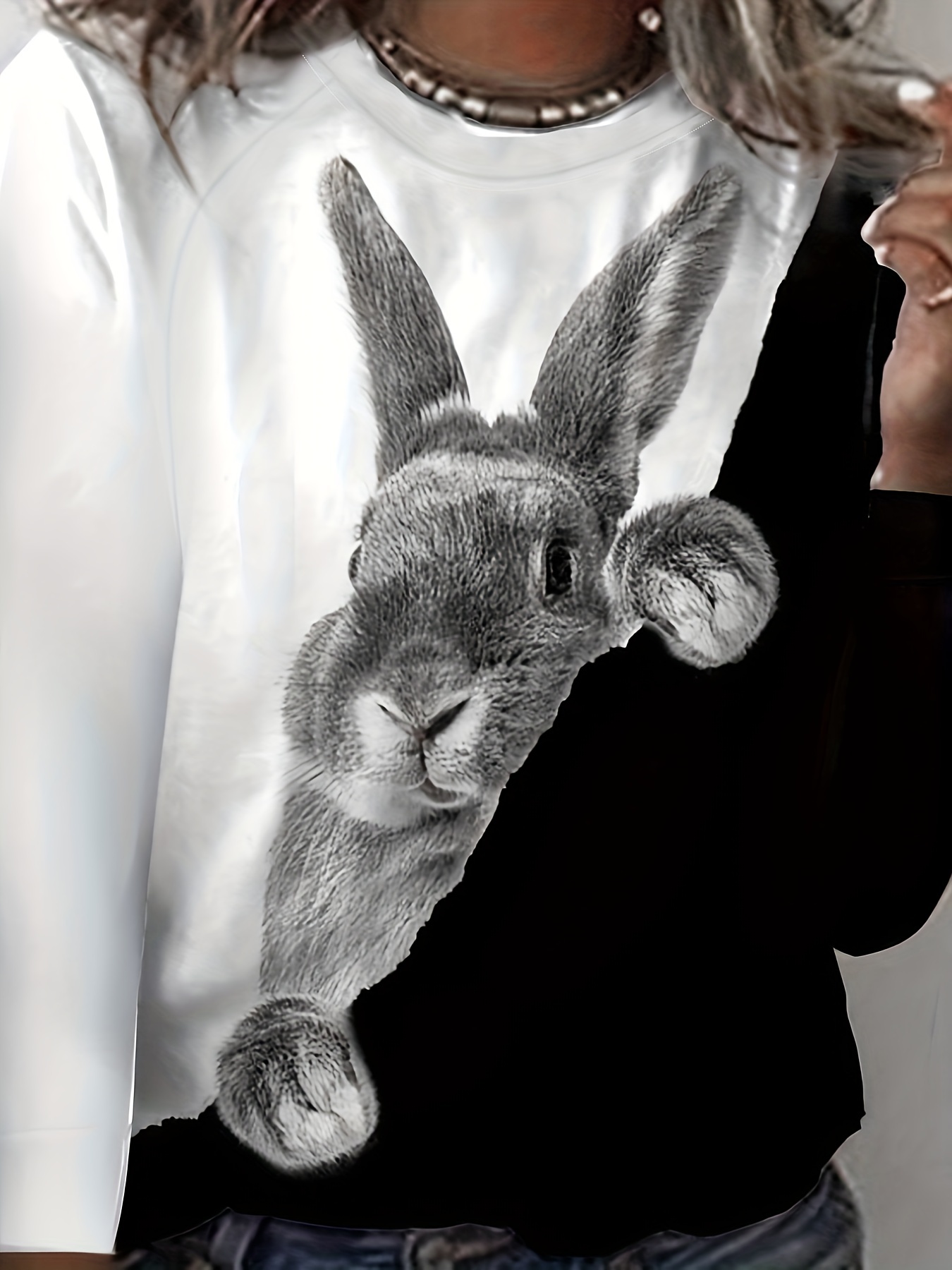 Rabbit Sweater - Temu