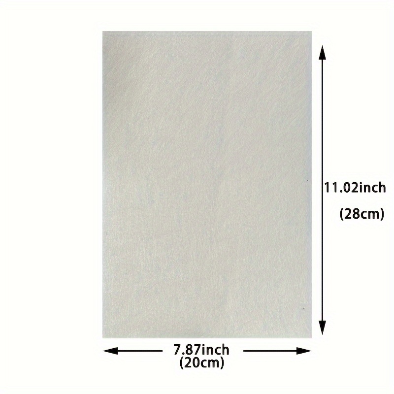 White Adhesive Felt Sheets