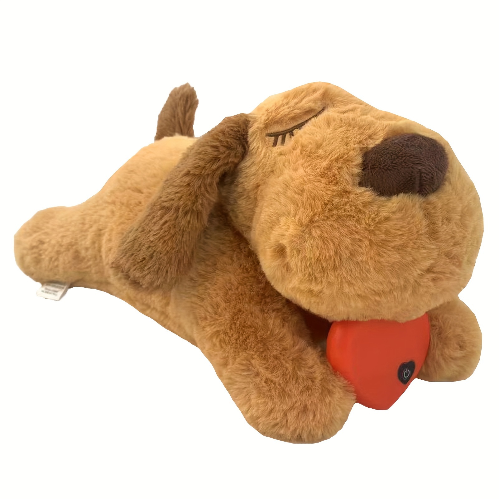 Heartbeat Puppy Toy,comfort Cuddler Pillow, Dog Anxiety Toy,pillow For  Puppy Dog Cat Kitty Pets Dog (brown) - Temu