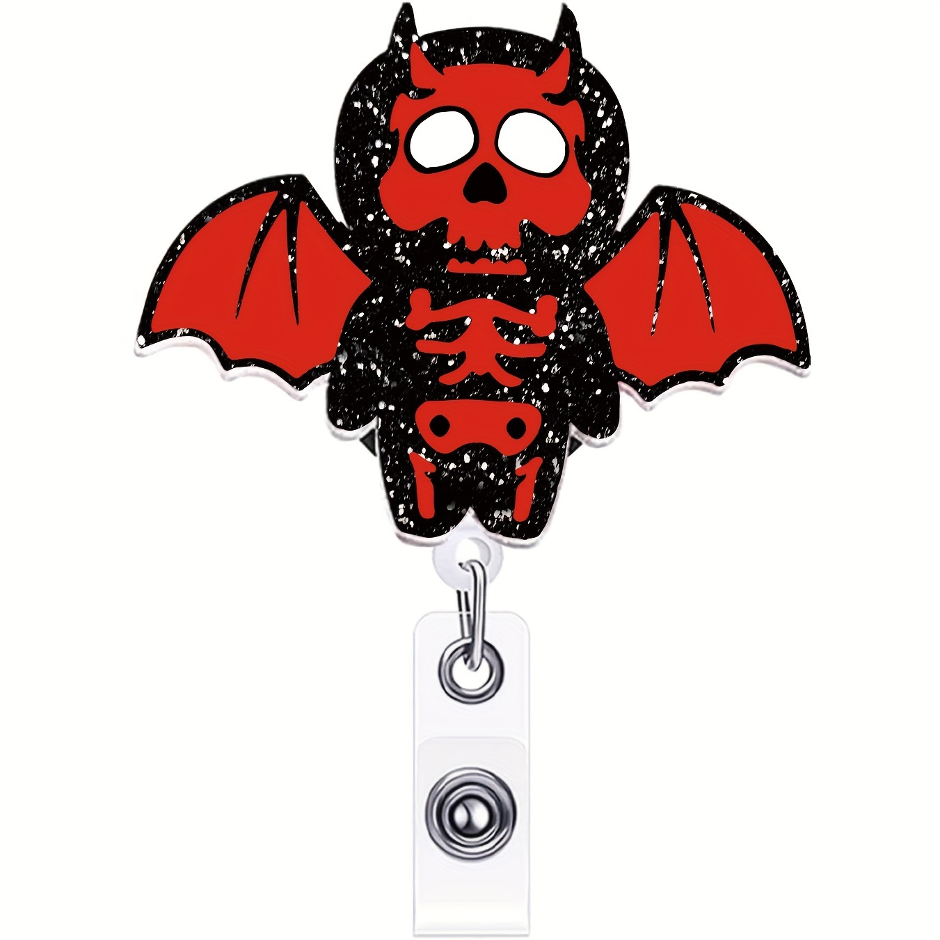 Halloween Witch Retractable Badge Reel Cute Spooky Witchy Id - Temu