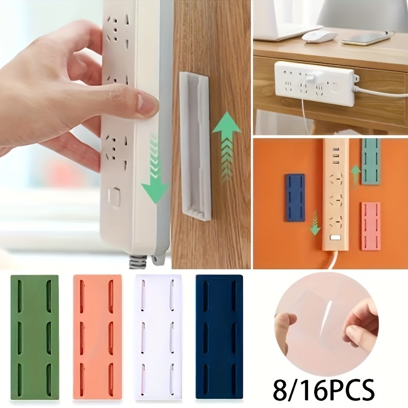 Power Cord Organizer Power Cord Holder Wall Sticker Cable - Temu