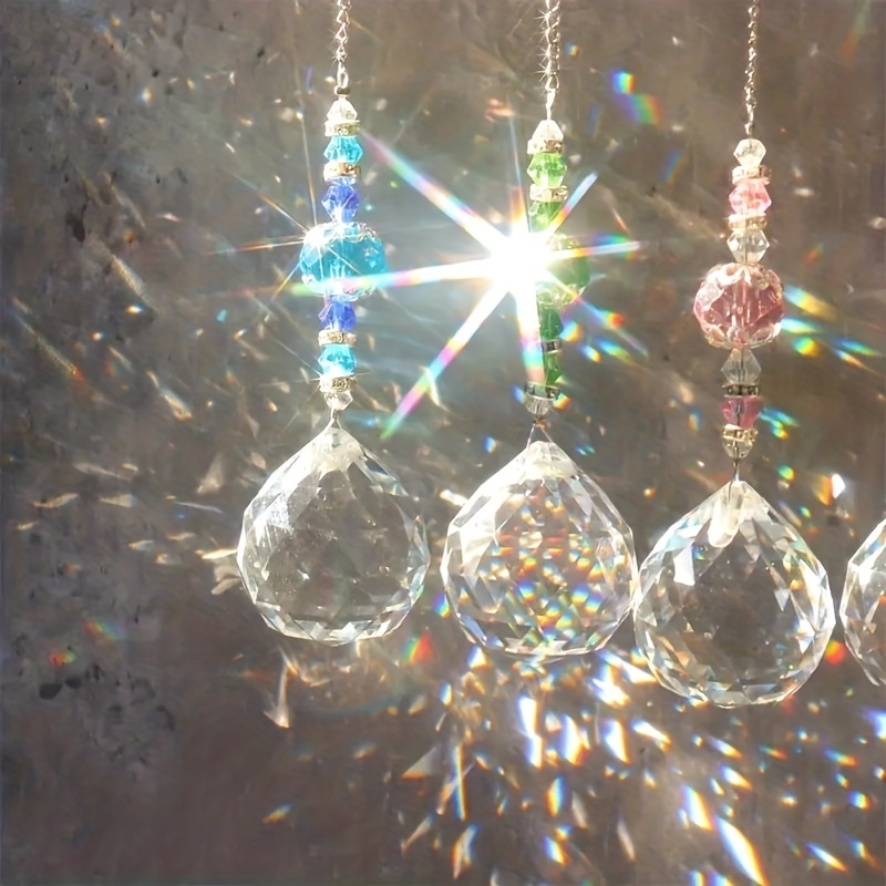 Attrape soleil En Cristal 1 Pièce Lustre Décoratif Boule De - Temu France