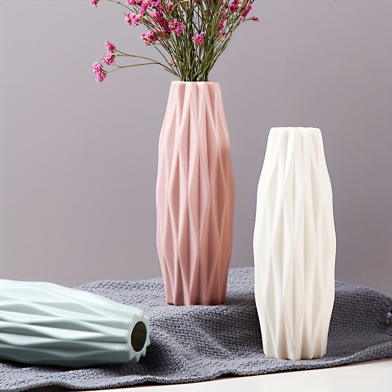 Modern Flower Vase Glass Vase Tube Hinged Flower Vase Plant Holder Nordic  For Home Living Room Decor Ornament Flower Arrangement - AliExpress