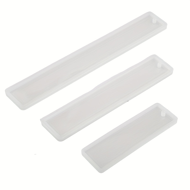 Rectangle Silicone Bookmark Mold DIY Making Epoxy Resin Jewelry