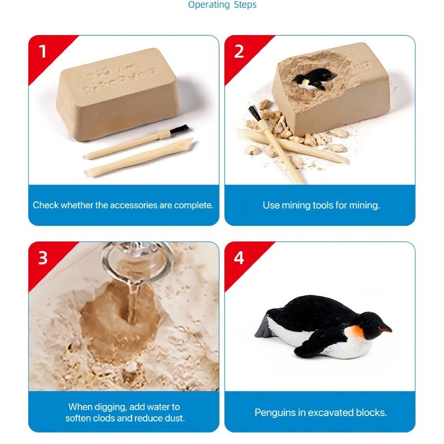 Explore Fun New Digging Penguin Toys Perfect Educational Temu New Zealand