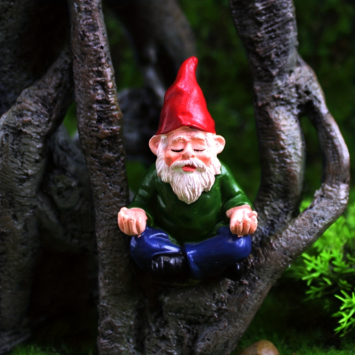 Mini Gnome Resin Statue Set Fairy Garden Accessories - Temu