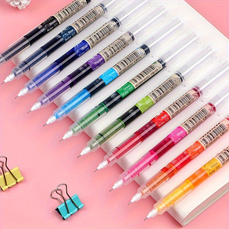 9 Needle Tube Pen Set Hand painted Waterproof Hook Line - Temu