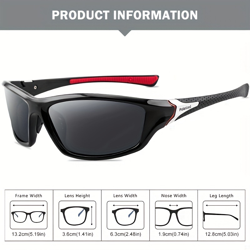 Gafas De Sol Hombre Polarizadas Filtro Uv400 Kit Completo