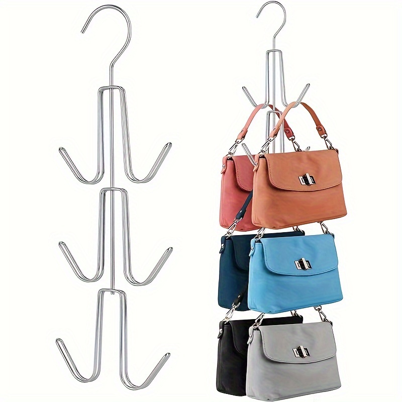 8 Hooks Clothes Storage Hangers Hanging Rack For Scarves - Temu