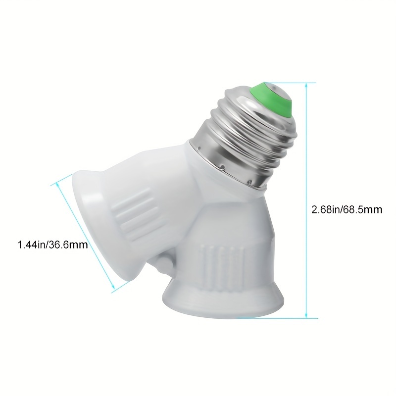E27 Splitter 1/2/3/4/5 Heads Adjustable E27 To E27 Lamp Base LED Bulb  Adapter Converter Lamp Holder Socket 85-240V
